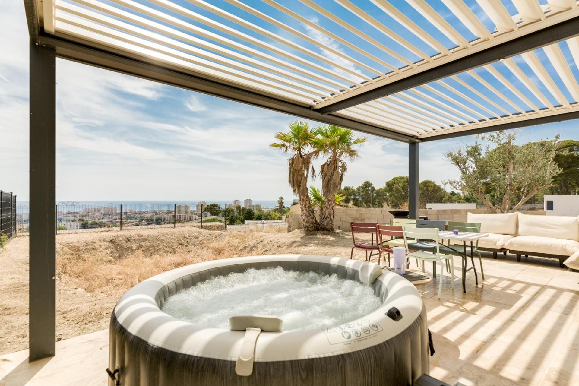 Villa 50 Nuances De Bleu à Marseille Extérieur photo